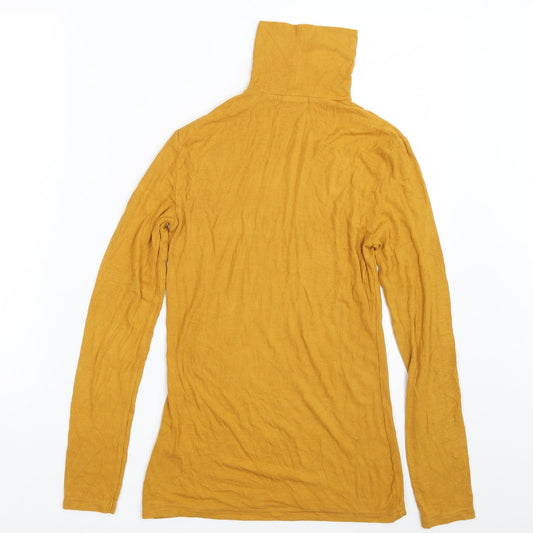 Matalan Womens Yellow Pullover Sweatshirt Size 12