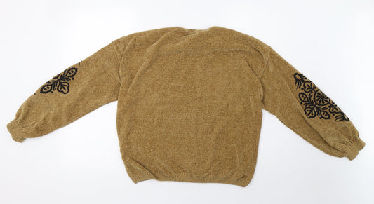 park keron Womens Brown Pullover Sweatshirt Size M