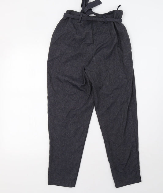 New Look Womens Blue Trousers Size 10 L28 in