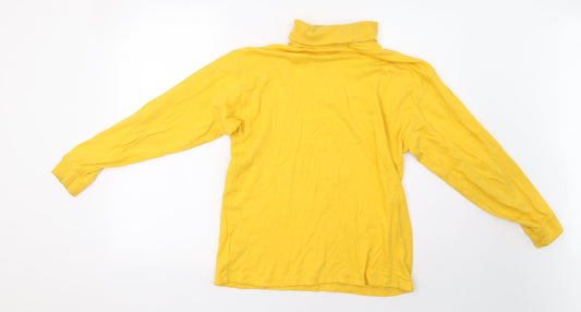 antartex Womens Yellow Pullover Sweatshirt Size M