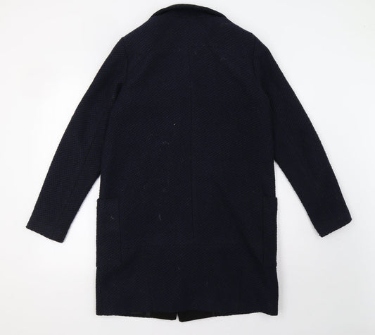 Dorothy Perkins Womens Blue Jacket Coat Size 12
