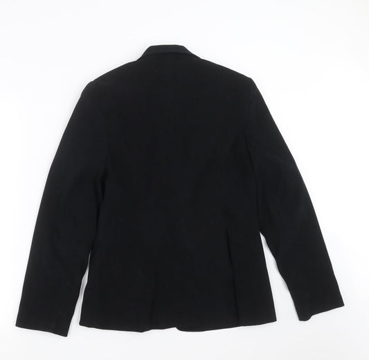 NL Collection Womens Black Jacket Suit Jacket Size 14