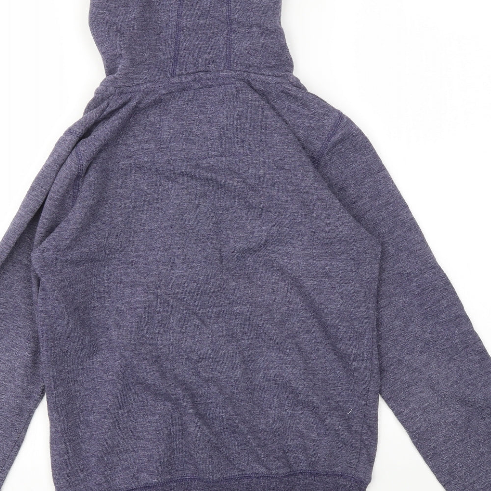 New Look Womens Blue Full Zip Jumper Size 8