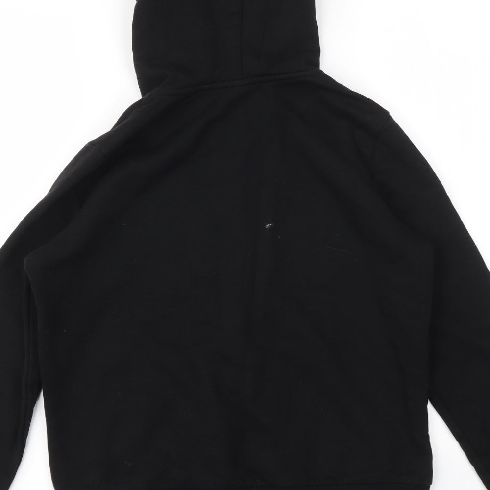 H&M Womens Black Full Zip Jumper Size S