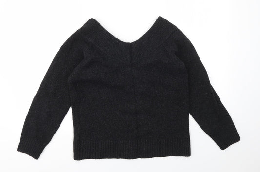 H&M Womens Grey Pullover Sweatshirt Size S