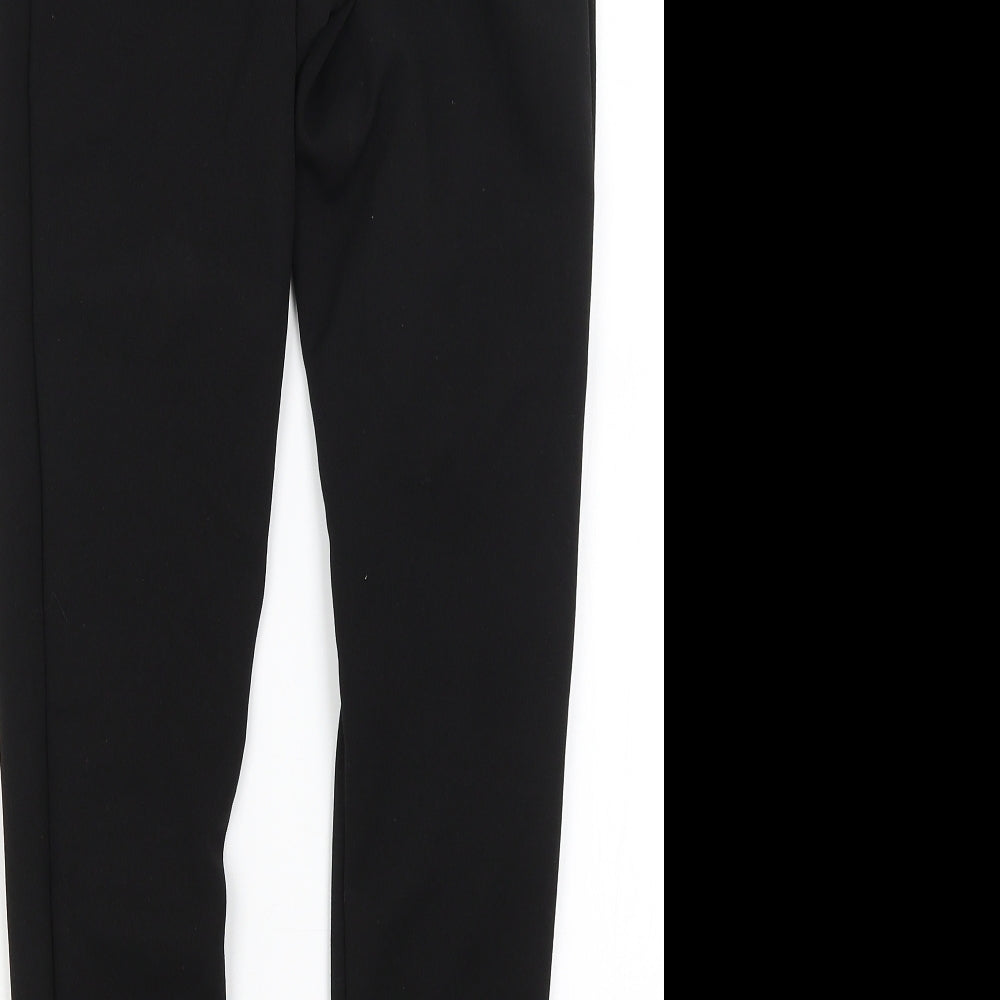 Missguided Womens Black Capri Trousers Size 6 L26 in