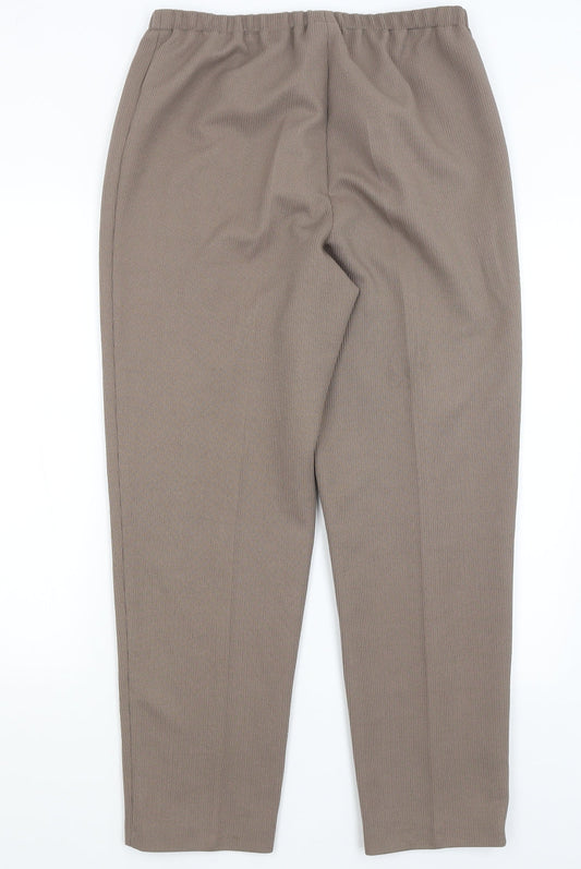 Paula W Womens Brown Trousers Size 18 L29 in
