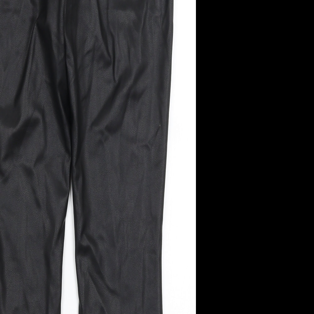 Dorothy Perkins Womens Black Trousers Size 8 L26 in
