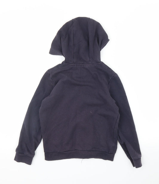 George Boys Blue Full Zip Hoodie Size 6 Years