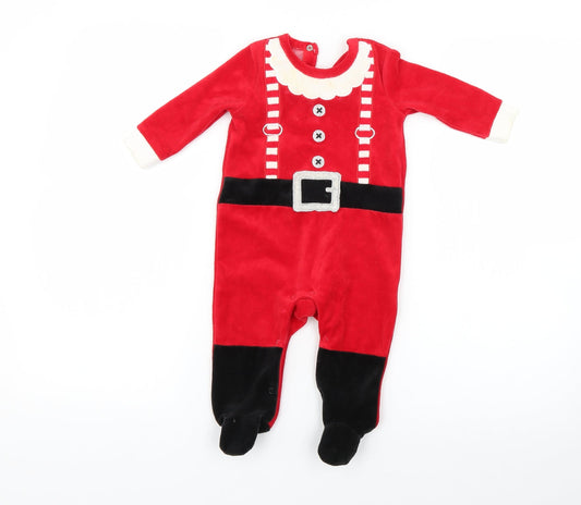 lily and jack Baby Red Babygrow One-Piece Size 3-6 Months