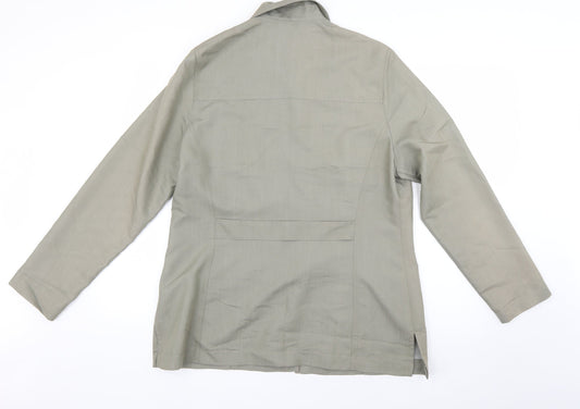 equorian Womens Green Jacket Size 14