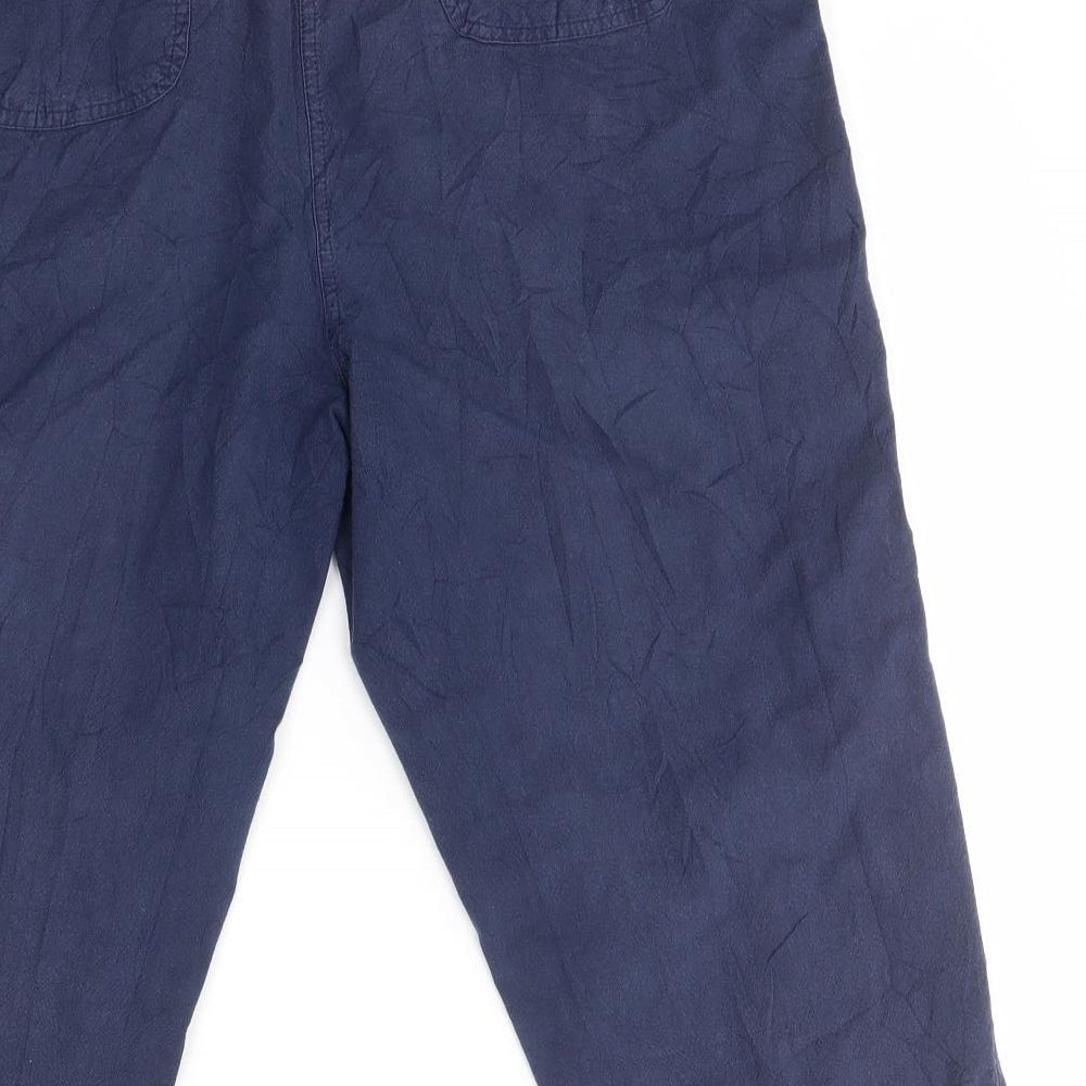 ISLE Womens Blue Sweatpants Trousers Size 16 L20 in