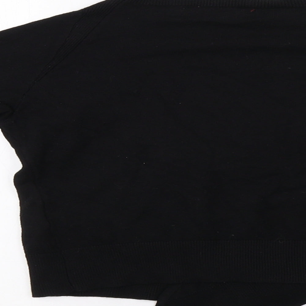 Influence Womens Black Cardigan Jumper Size S