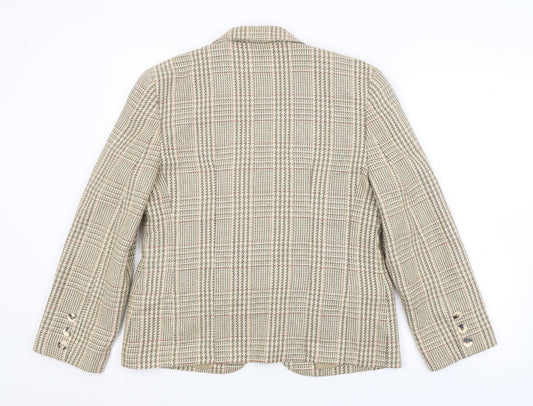 Freemans Womens Multicoloured Check Jacket Blazer