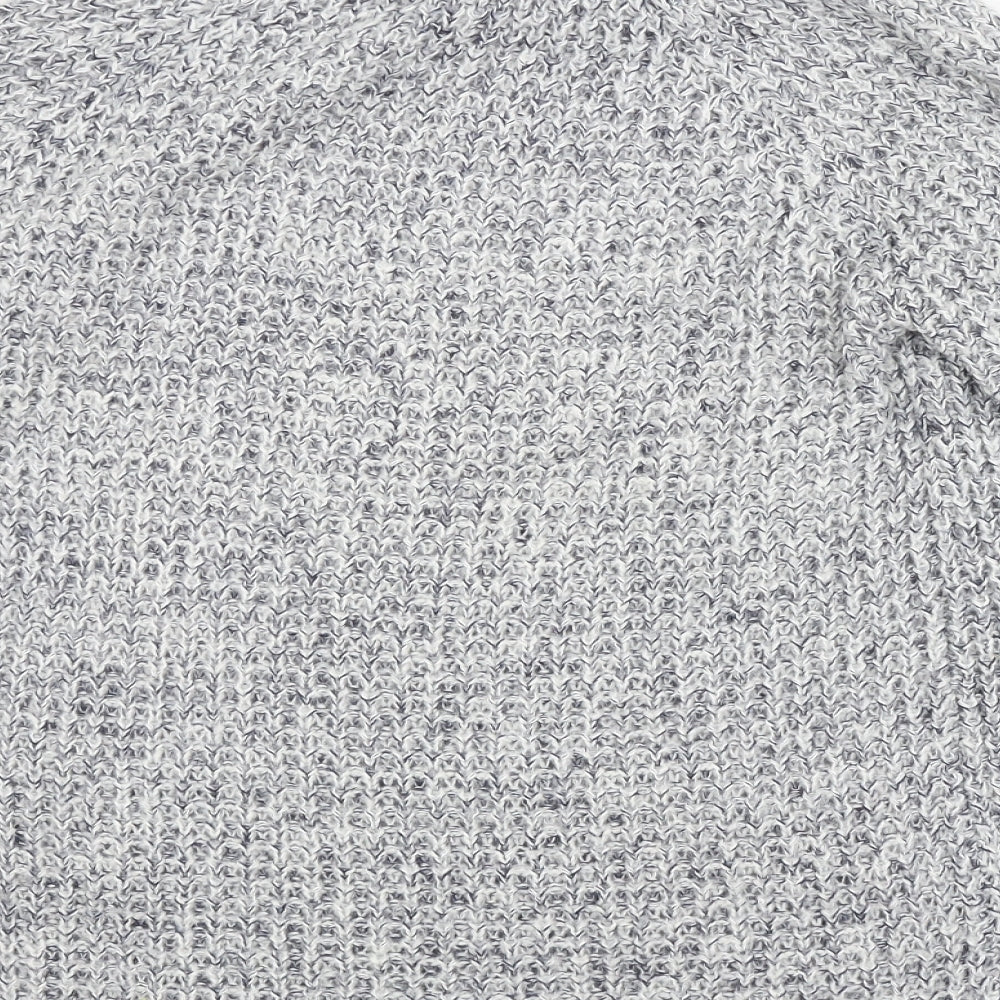 Internacionale Womens Grey Pullover Jumper Size 10