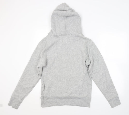 Soviet Black Mens Grey Pullover Hoodie Size S