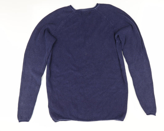 Primark Mens Blue Pullover Jumper Size S
