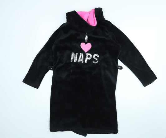 YD Girls Black Gown Size 10-11 Years