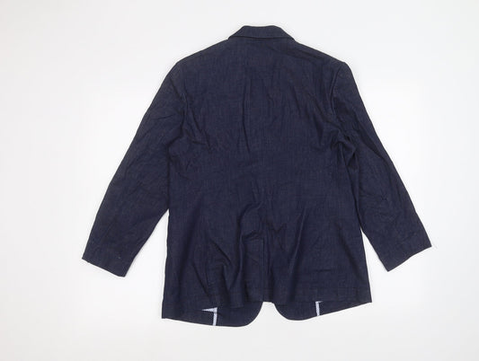 Marks and Spencer Womens Blue Jacket Size 12