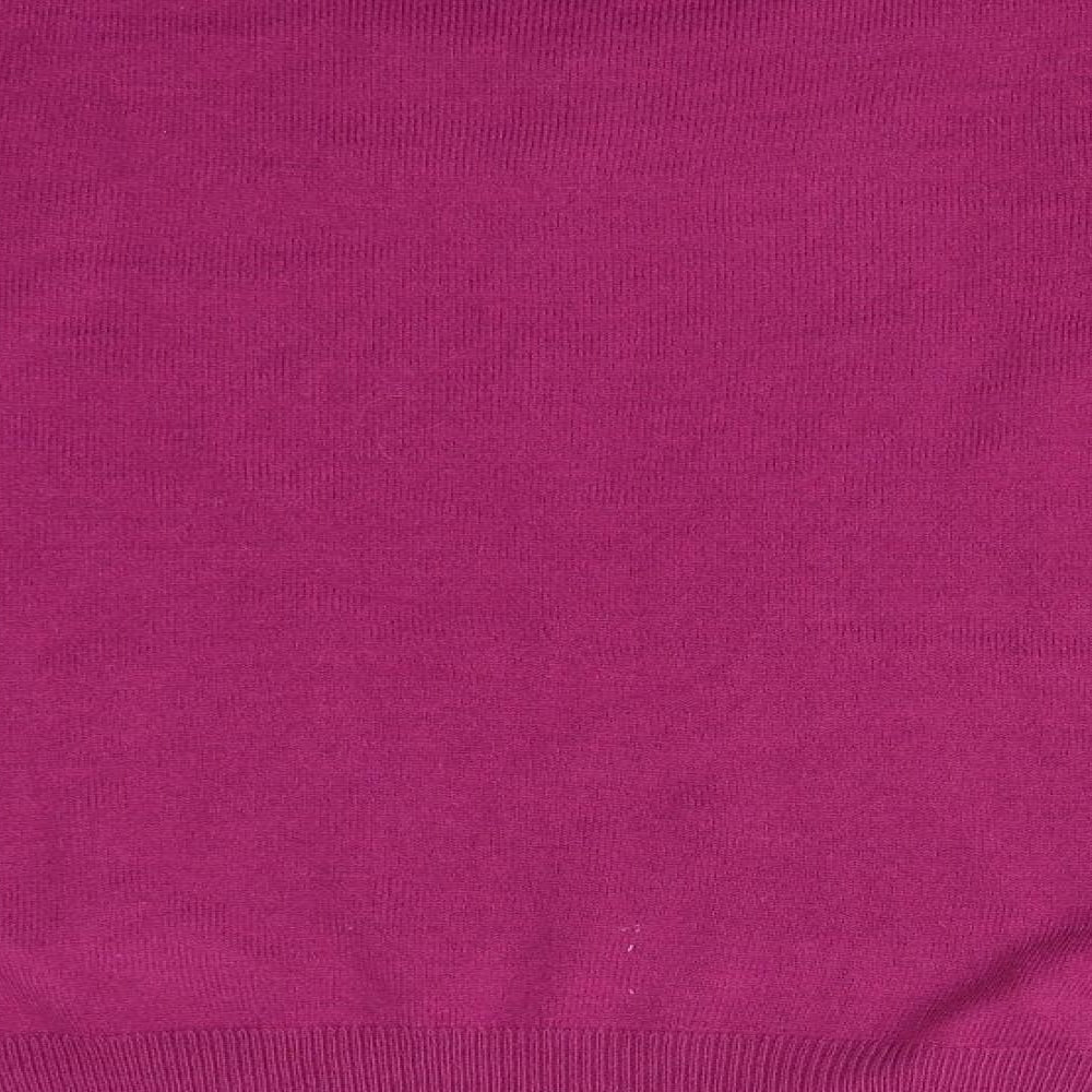 Per Una Womens Purple Basic T-Shirt Size 12