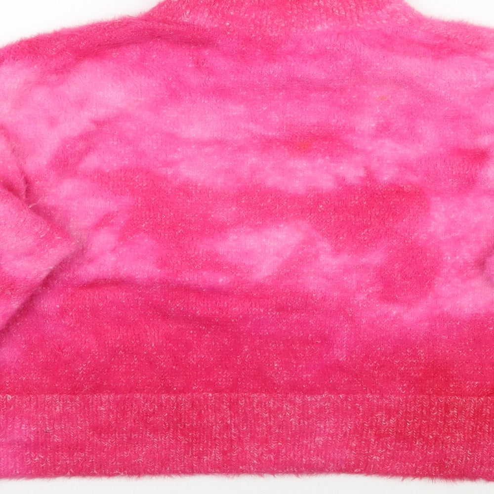 H&M Womens Pink Pullover Jumper Size S