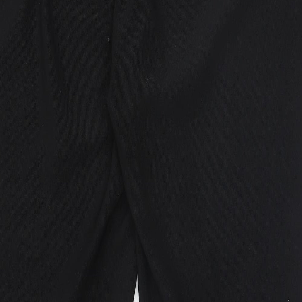 vidaXL Womens Black Trousers Size 14 L26 in