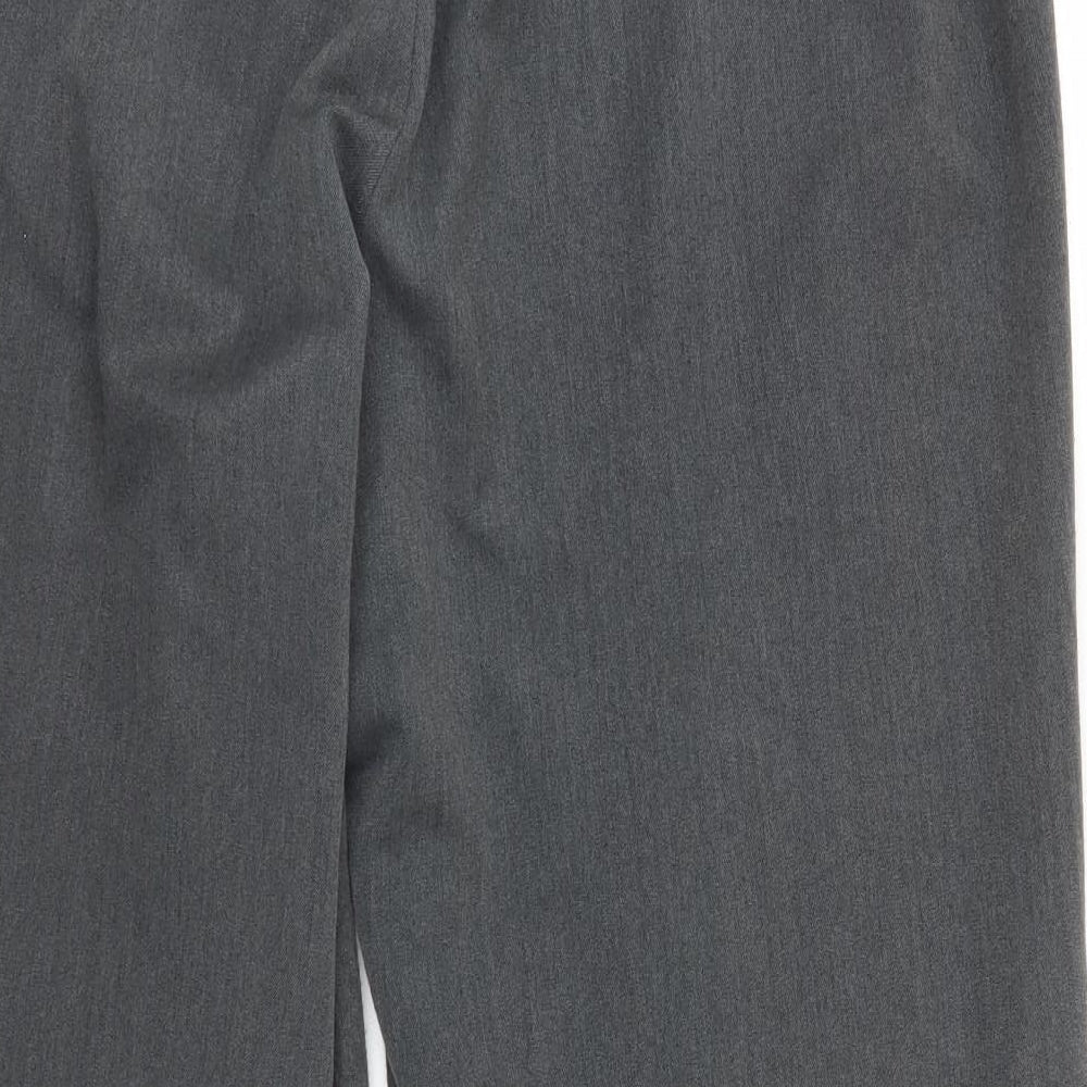 Preworn Womens Grey Trousers Size 18 L28 in