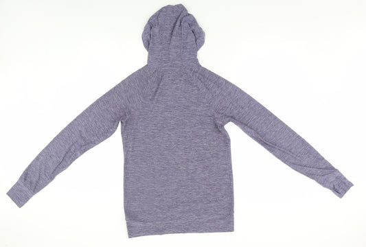 Preworn Womens Blue Pullover Hoodie