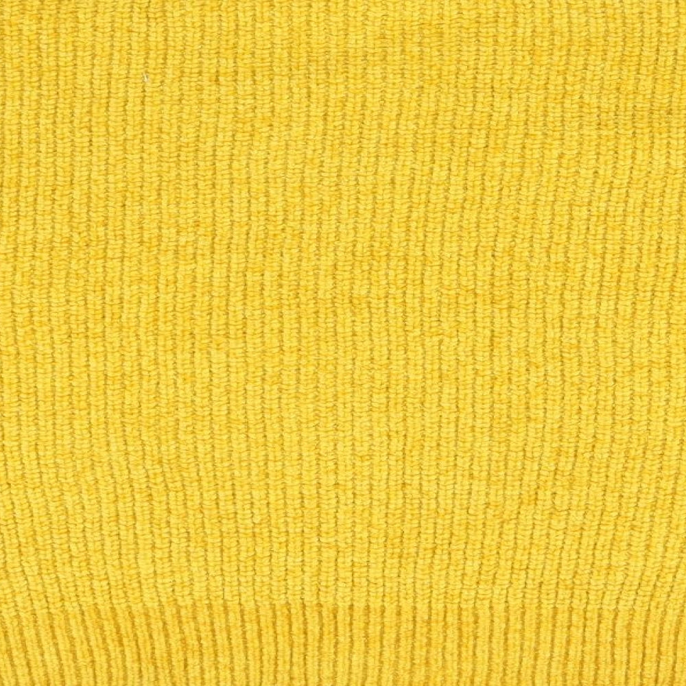 Primark Womens Yellow Pullover Jumper Size M