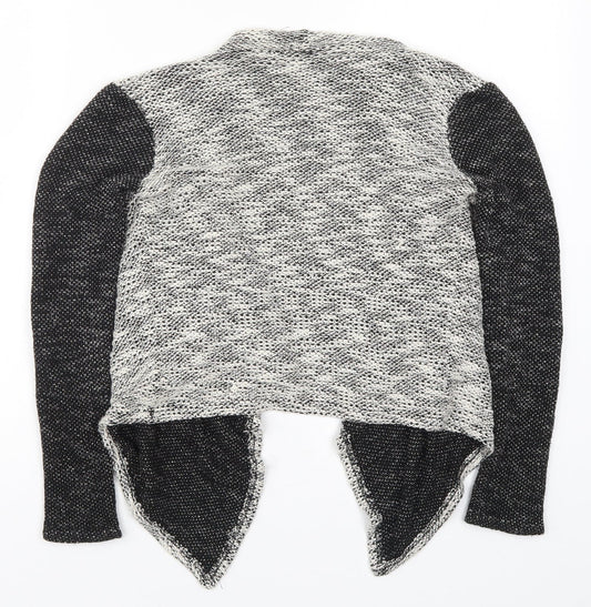 Mandi Womens Grey Knit Cardigan Jumper Size 8