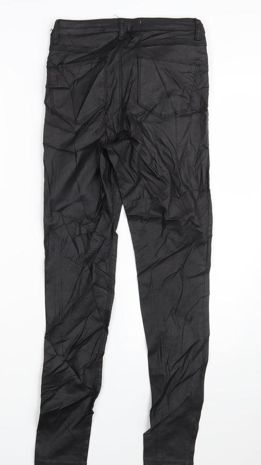 DENIM CO. Womens Black Jegging Leggings Size 8 L28 in