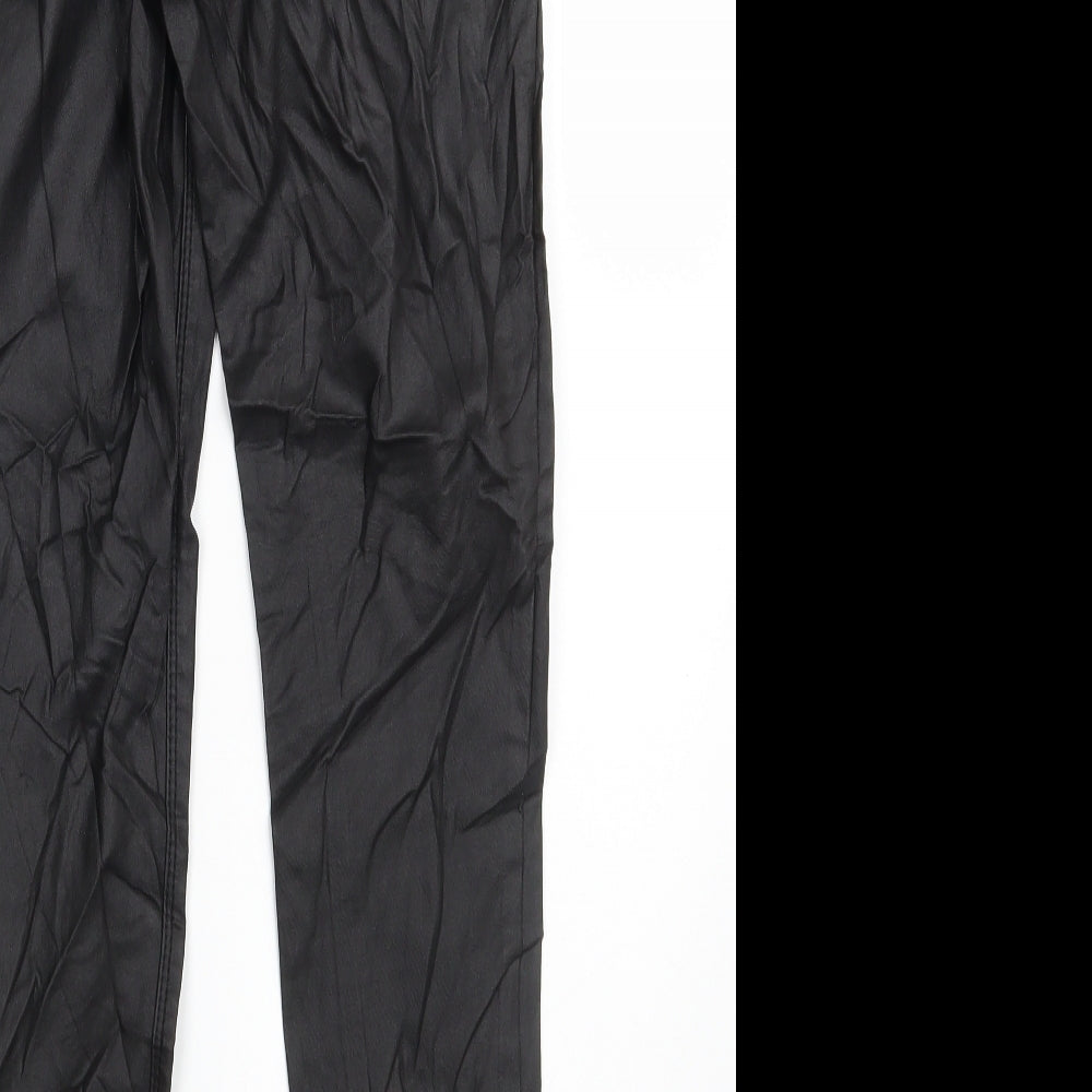 DENIM CO. Womens Black Jegging Leggings Size 8 L28 in