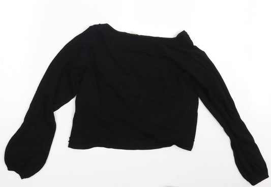 Sirup Womens Black Cardigan Jumper Size L