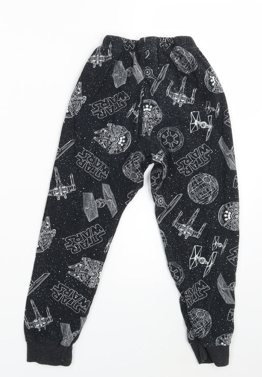 Matalan Boys Black Sweatpants Trousers Size 9 Months - Inside Leg 19 Inches