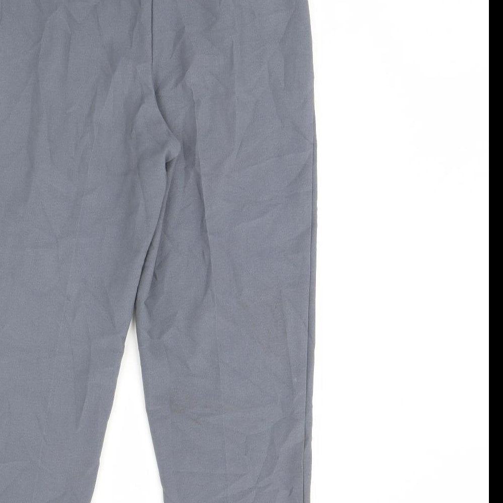 Topshop Womens Grey Trousers Size 4 L28 in