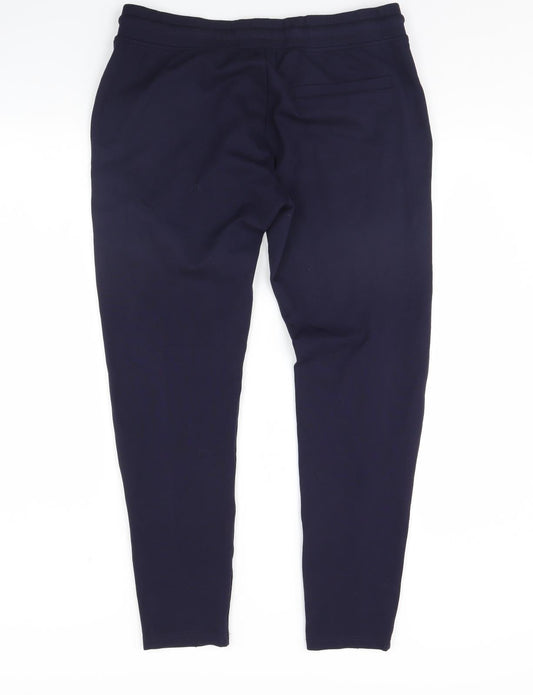 ARNIE Womens Blue Jogger Trousers Size 36 in L30 in