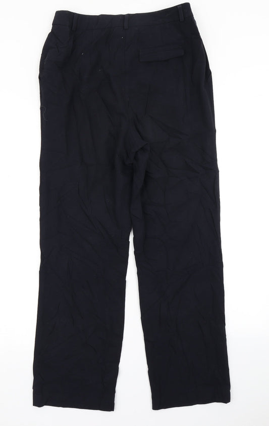 Marks & SPencer Womens Blue Dress Pants Trousers Size 12 L26 in
