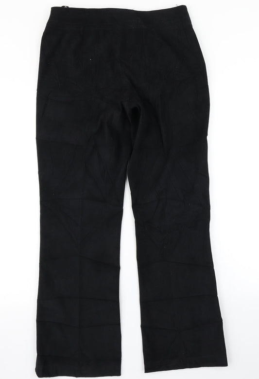 Inscription Womens Black Dress Pants Trousers Size 12 L28 in
