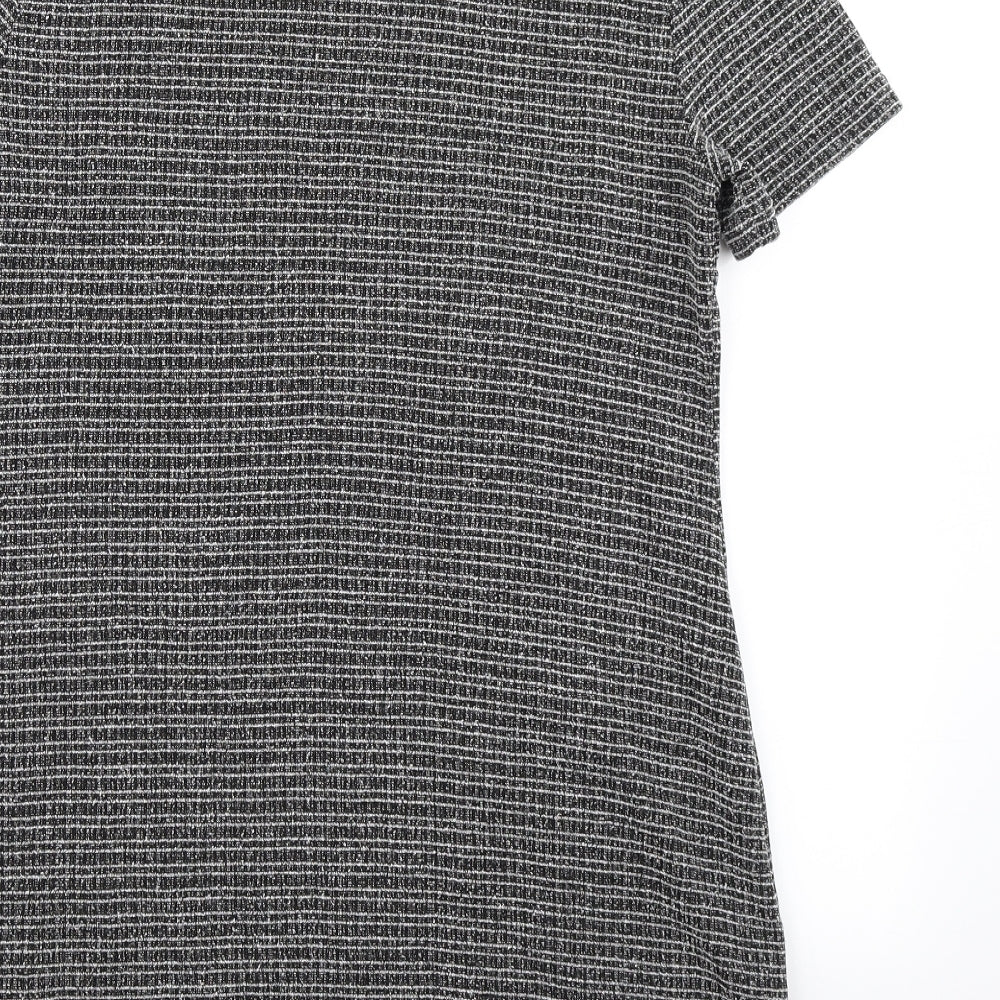 Dorothy Perkins Womens Grey A-Line Size 10