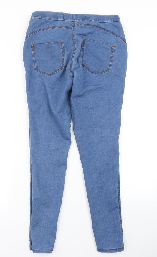 Denim Co Womens Blue Denim Jegging Jeans Size 10 L27 in