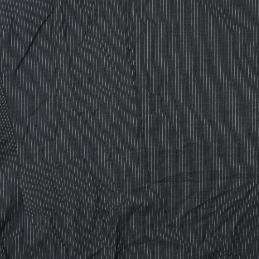 Marks and Spencer Mens Grey Striped Jacket Suit Jacket Size 46