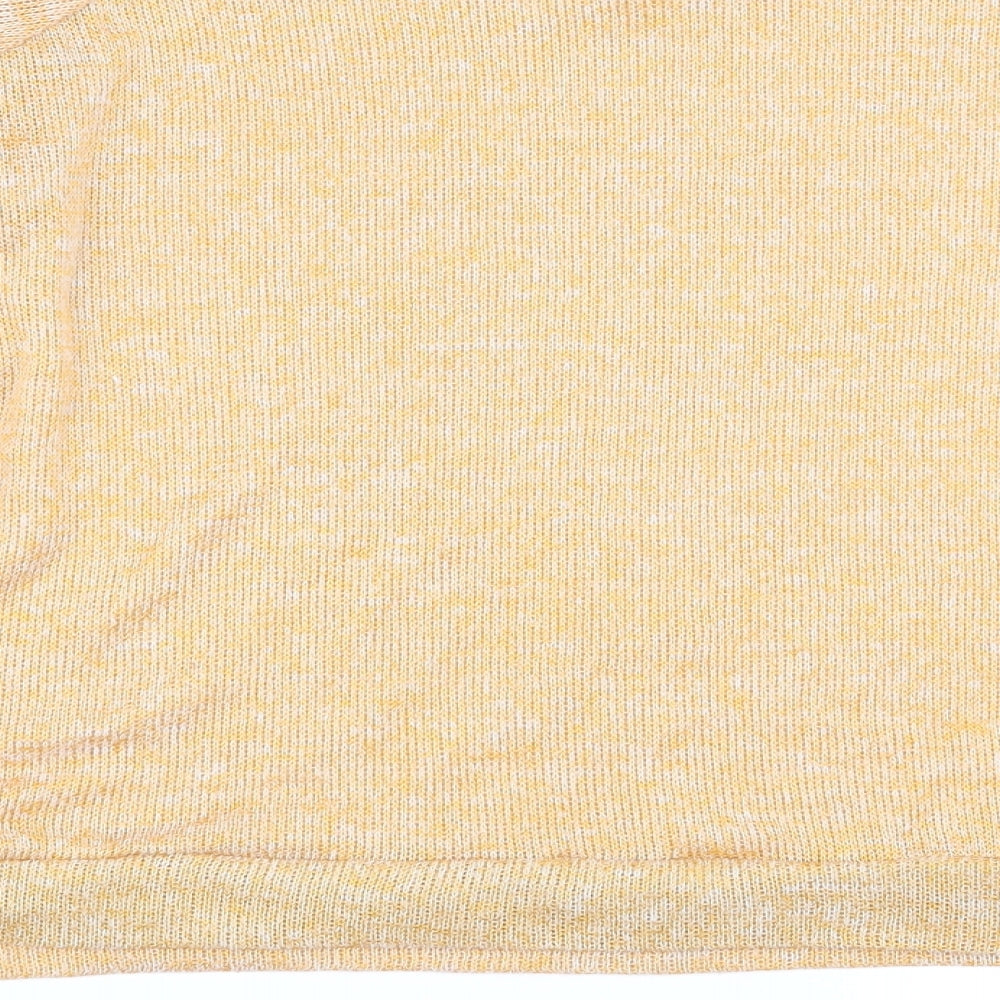 Warehouse Womens Yellow Pullover Jumper Size 8