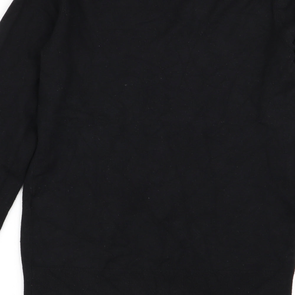 Warehouse Womens Black Pullover Jumper Size 6