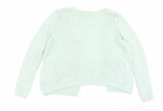 Only Womens Green Pullover Jumper Size M
