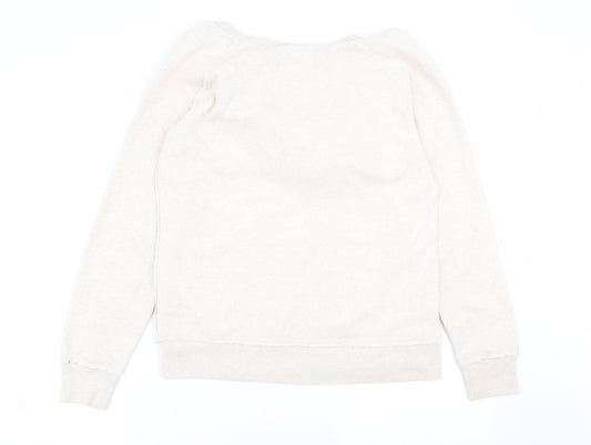 N.Y vintage Womens Beige Pullover Jumper Size 12