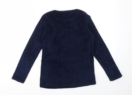 YD Girls Blue Top Pyjama Top Size 10-11 Years
