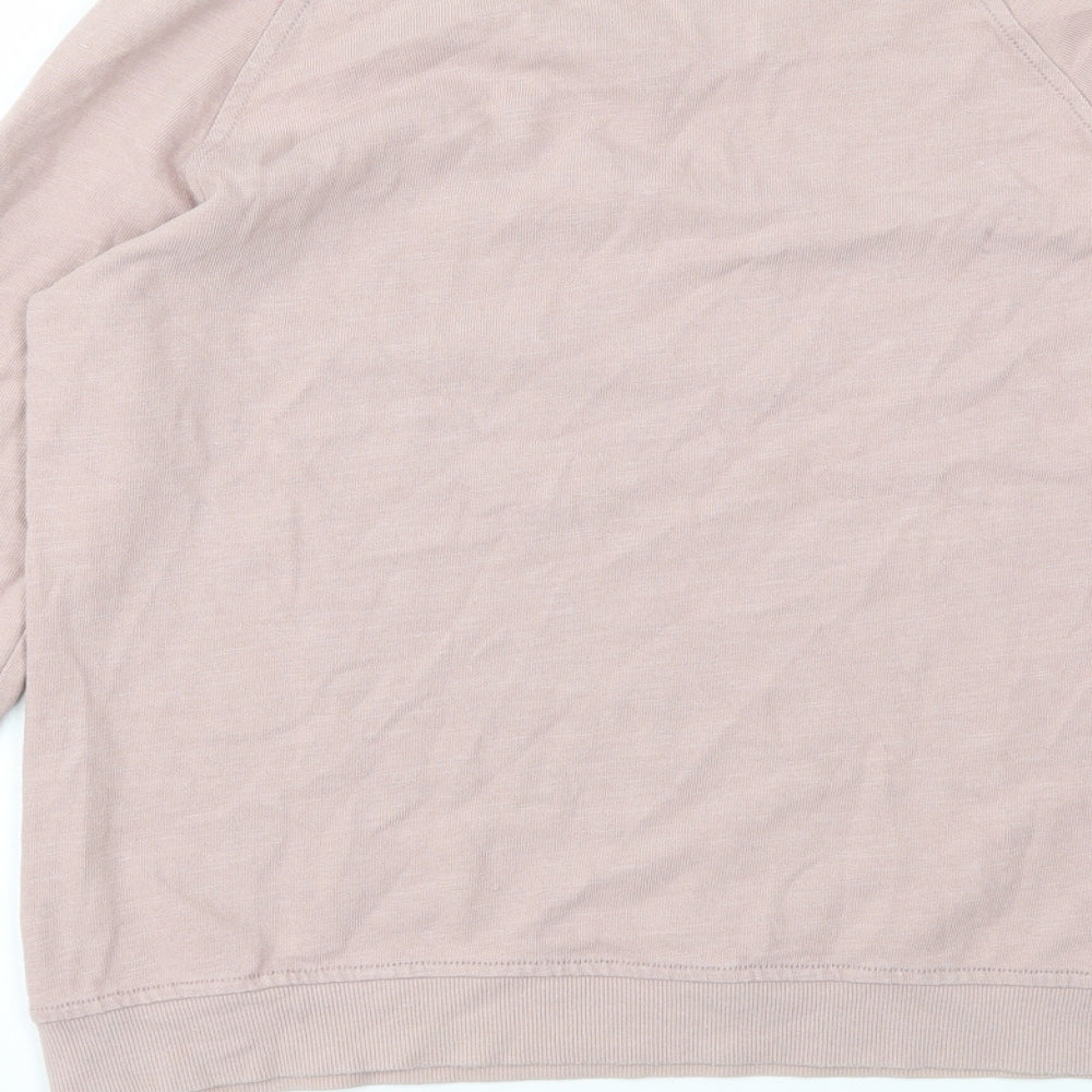 NEW LOOK Womens Pink Pullover Jumper Size 12