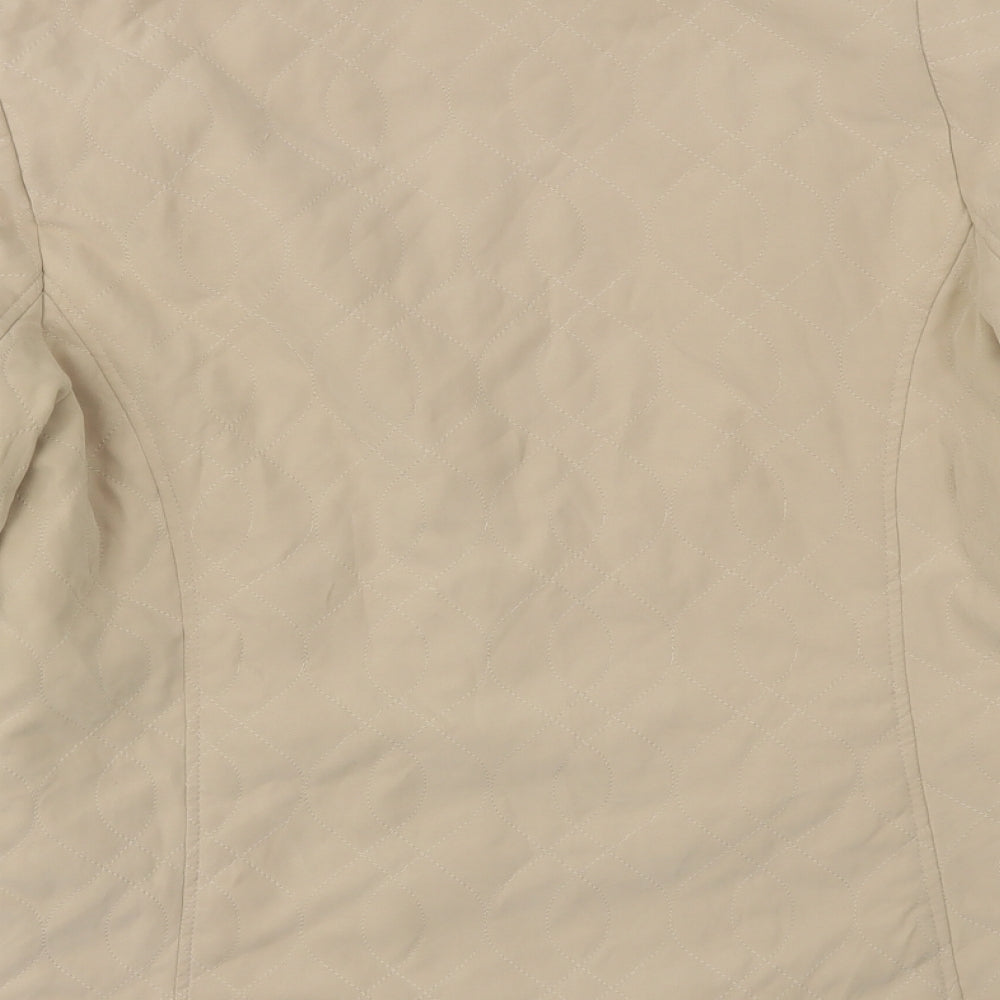 Soon Womens Beige Jacket Coat Size 14