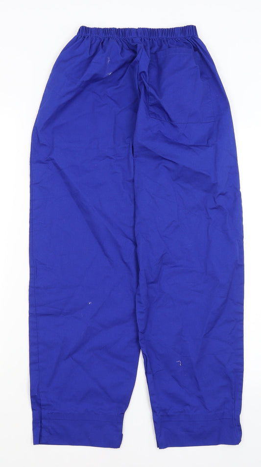 Preworn Womens Blue Trousers Size S L26 in