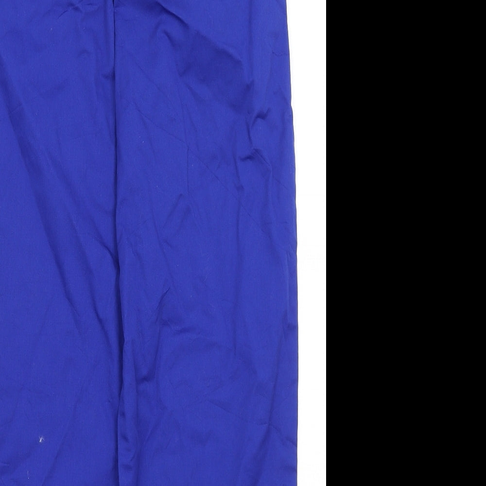Preworn Womens Blue Trousers Size S L26 in